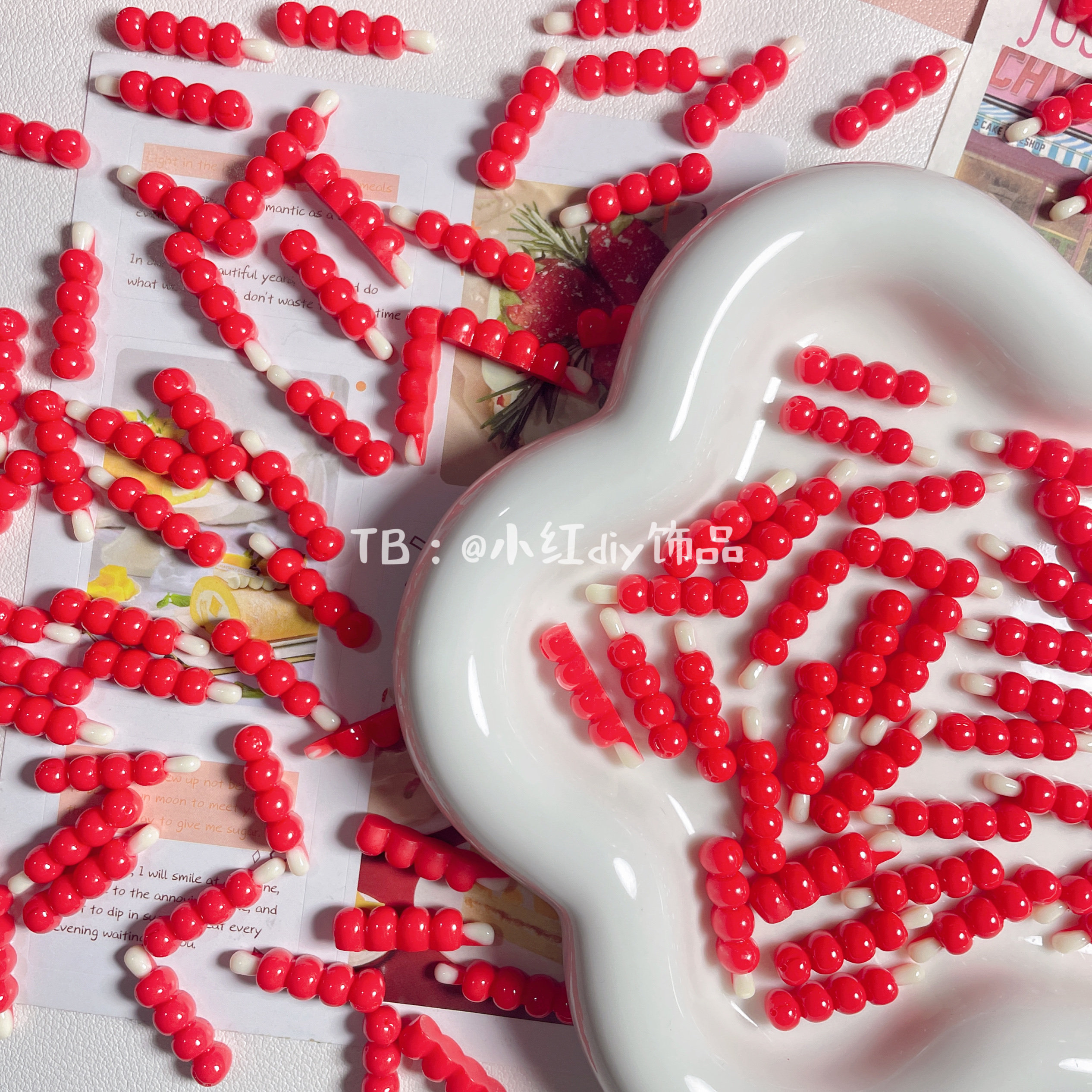 DIY仿真半面冰糖葫芦奶油胶手机壳树脂饰品diy材料发夹头饰配件,饰品/流行首饰/时尚饰品新,其他DIY饰品配件,淘宝优惠券,粉丝福利购,淘宝优惠卷