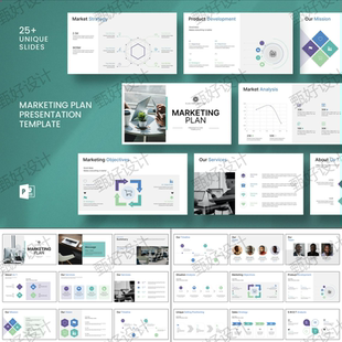 ppt模板品牌营销商业工作总结项目投资业务公司简介团队管理383