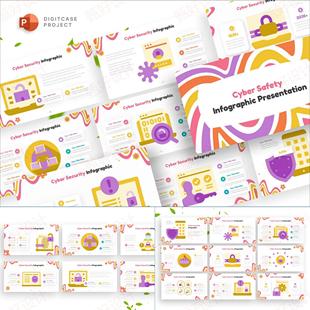 ppt模板网络安全互联网商业推广品牌营销项目投资工作流程培训787