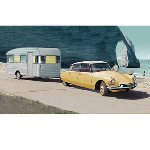 可开门 雪铁龙 NOREV 1960 Citroën 合金汽车模型