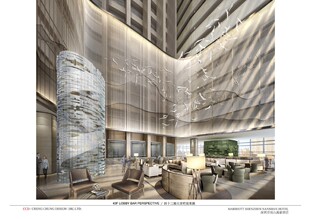 CCD设计深圳中州南山万豪酒店全套cad施工图纸图方案摄影实景