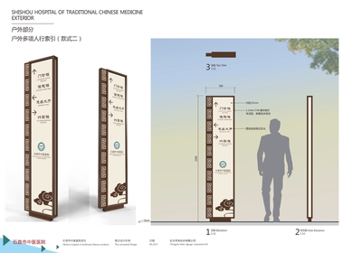 JY7352-湖北某中医院室内外标识标示导视系统设计方案概念汇报