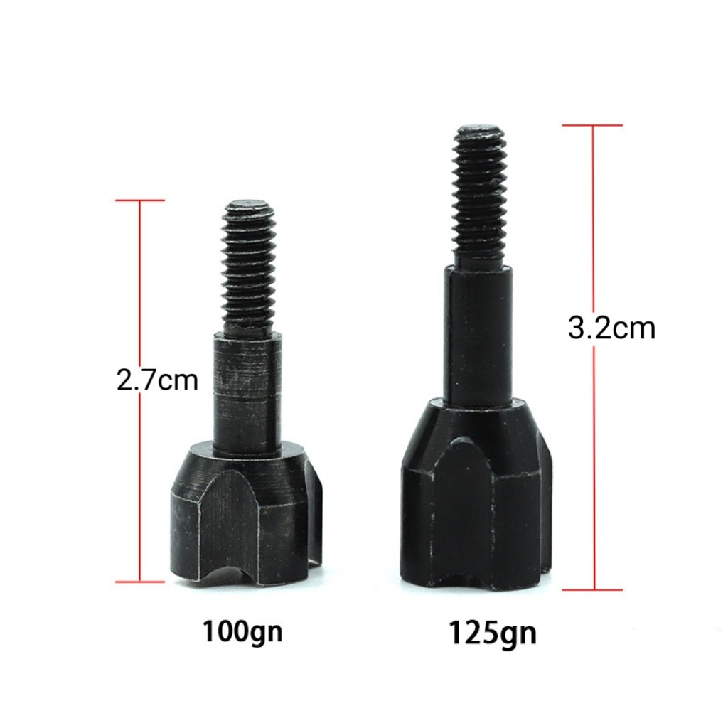 流星锤箭头锤箭头100/125格令通用弓箭箭头射箭器材通用打击箭头