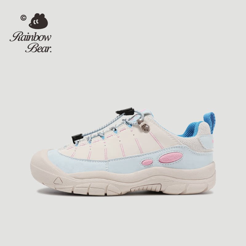 彩虹熊童鞋儿童运动鞋2026春款新款防滑户外徒步登山鞋男女童鞋子