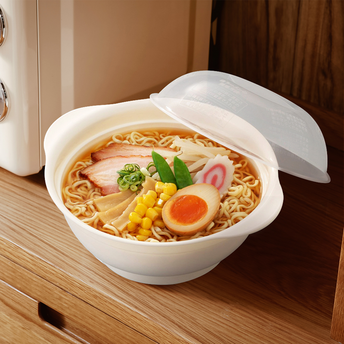 日本进口泡面碗微波碗煮面碗汤碗