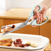 厨房剪刀家用肉类剪多功能火锅涮肉剪子锋利食物蔬菜烤肉杀鱼骨剪