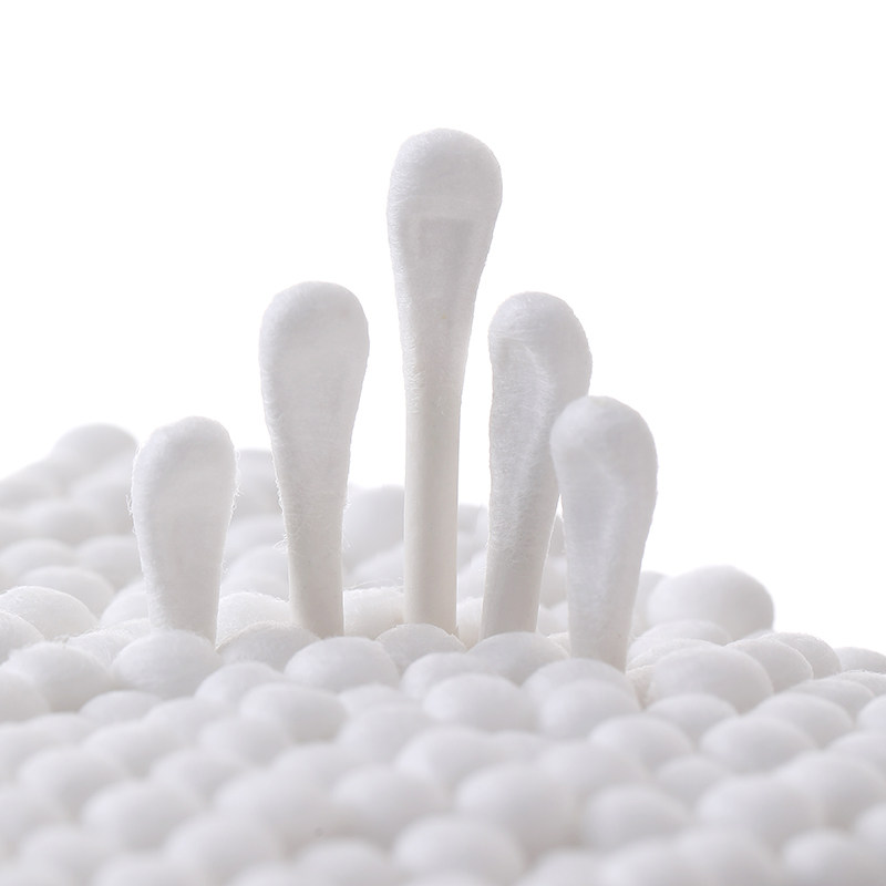 双头纸轴棉签卫生化妆卸妆掏耳棉签一次性纸轴棒清洁棉球200支装,家庭/个人清洁工具,棉签/棉棒/棉包,淘宝优惠券,粉丝福利购,淘宝优惠卷