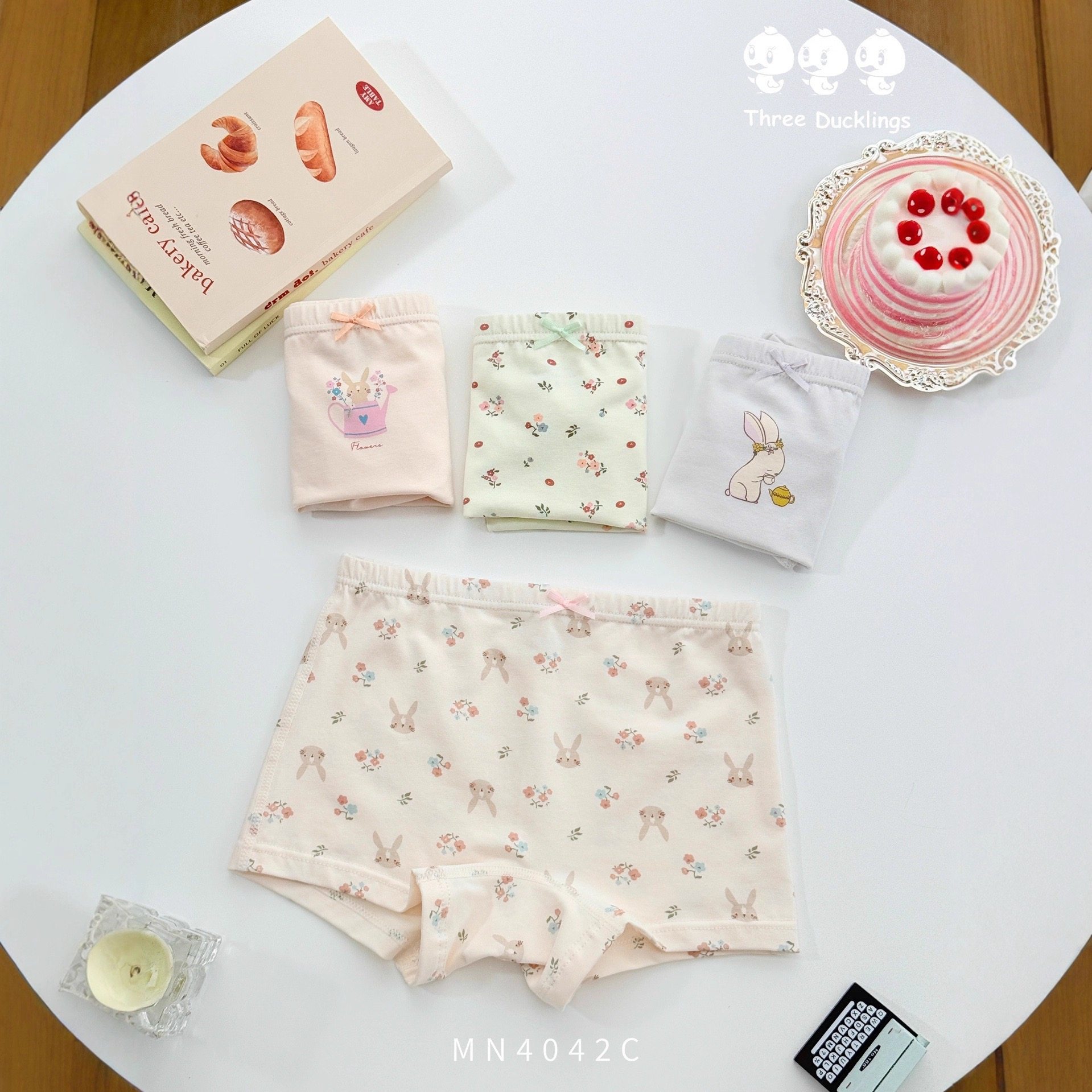 三只小鸭儿童内裤女童宝宝内裤50支全棉a类不夹屁屁女孩平角短裤,童装/婴儿装/亲子装,内裤,淘宝优惠券,粉丝福利购,淘宝优惠卷