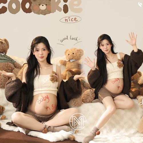 孕妇拍照服装主题摄影服装