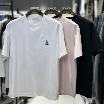 CYC潮牌羽毛球印花短袖夏季纯棉宽松休闲情侣运动风半袖T恤71010