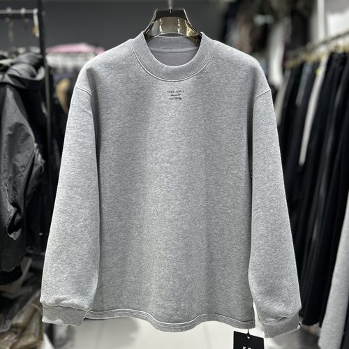 CYC潮牌百搭宽松个性圆领长袖上衣2025冬季青年时尚痞帅卫衣9319