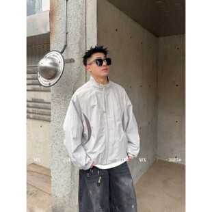 CYC潮牌26春季 男痞帅百搭立领夹克极简Cleanfit休闲外套2615 新款