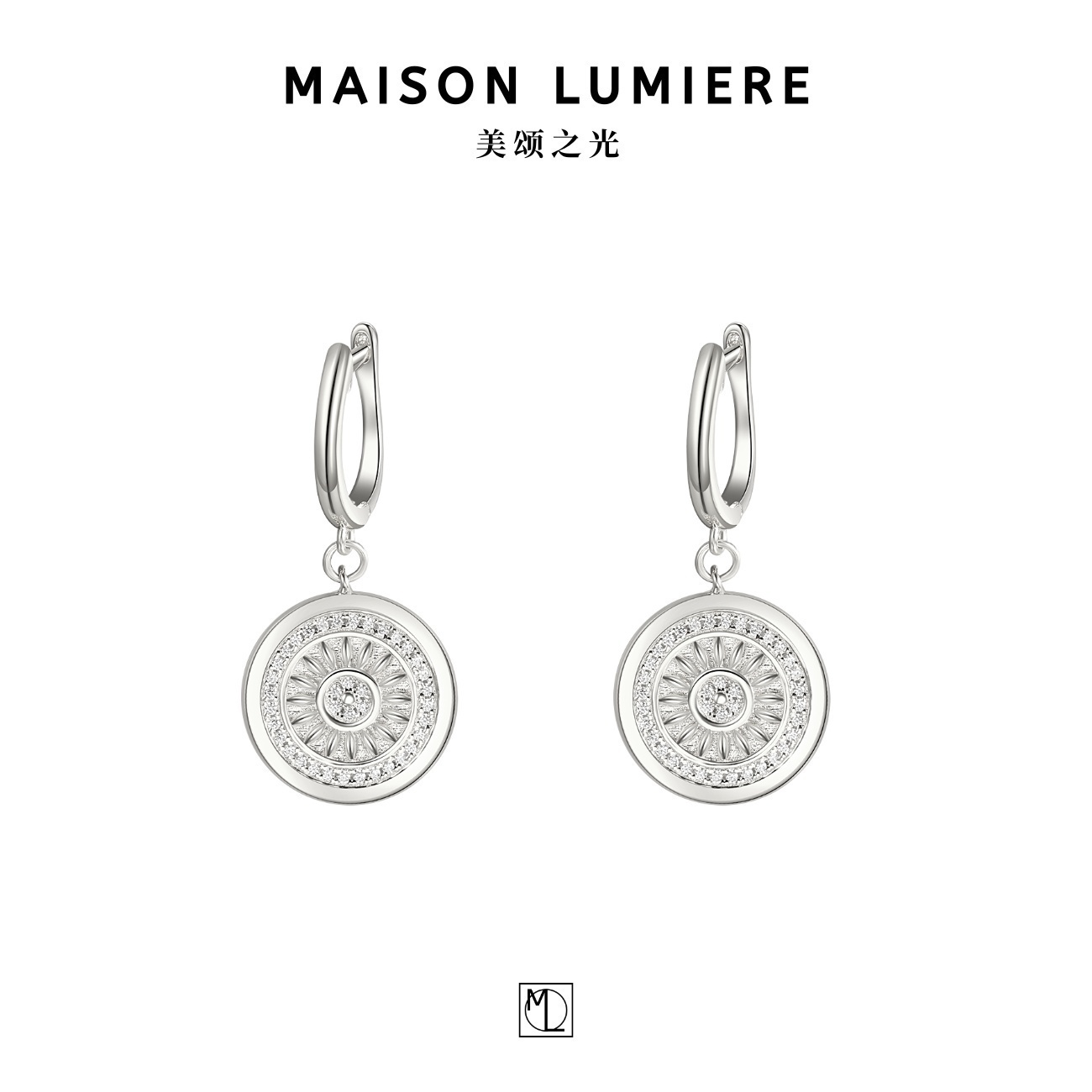 耳环美颂之光董洁同款