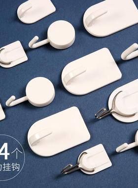 得挂挂钩强力粘胶贴墙壁壁挂力承免19354重厨房勾无痕粘贴门后打