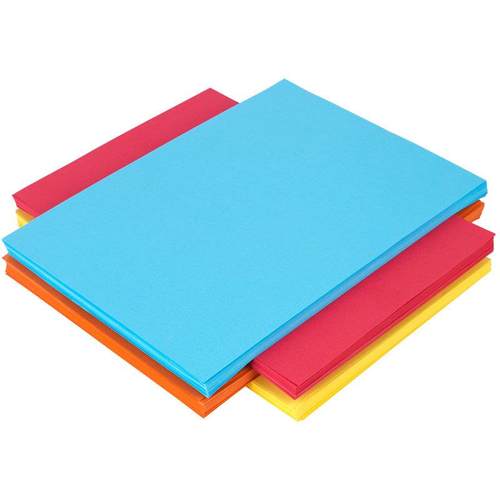 色7393DY1绿●得力7757彩色A4纸80克粉彩纸色彩色纸打印桔黄色a4