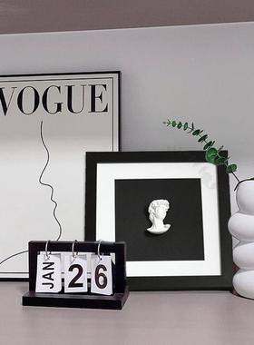 高级感柜软装入户玄客关装EQL饰摆件画轻奢厅电视品餐边柜鞋小众