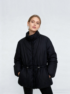 南油高端无标 3m新雪丽暖绒女款棉服 收腰显瘦舒适防泼水外套棉衣