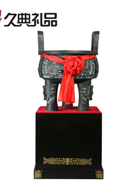 定制青铜器大鼎世纪酒店落地摆件