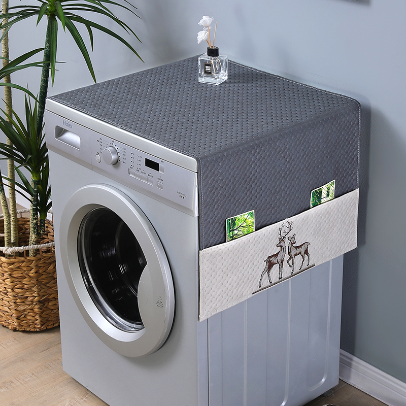 洗衣机盖布防尘防水罩新款防晒