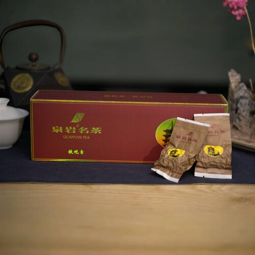 泉岩茶业春茶清香1000  250克 安溪茶叶铁观音乌龙茶自己喝