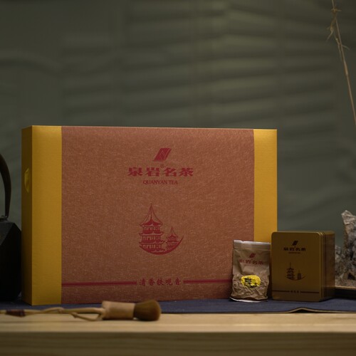 泉岩茶业2026新茶安溪铁观音清香1000乌龙茶节日送礼茶叶礼盒装