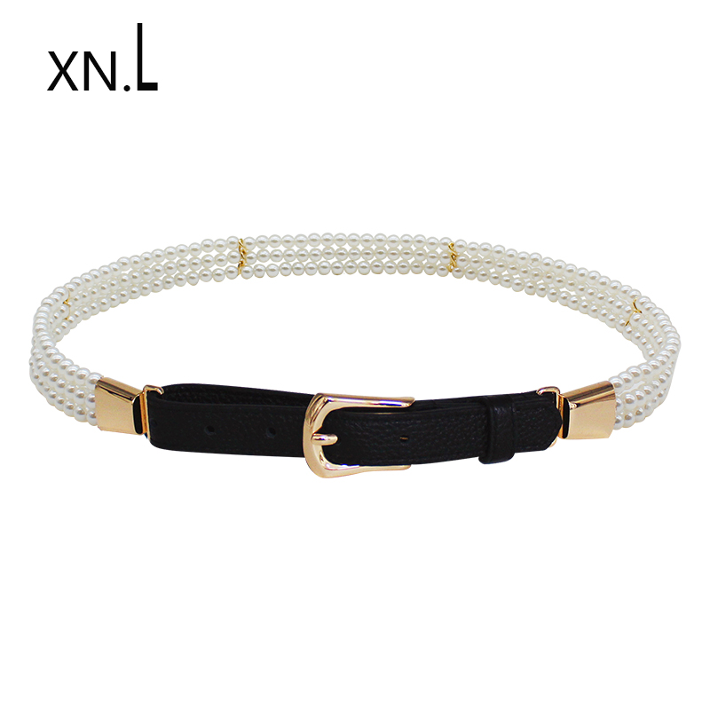 珍珠毛衣腰饰潮流时尚风个性皮带