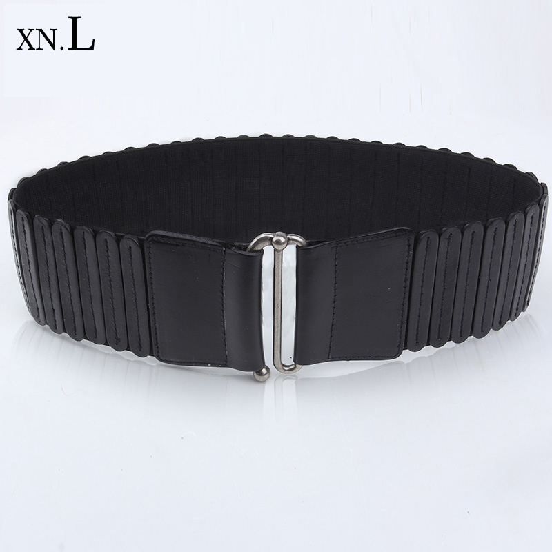 羽绒服百搭风超宽秋冬松紧腰带