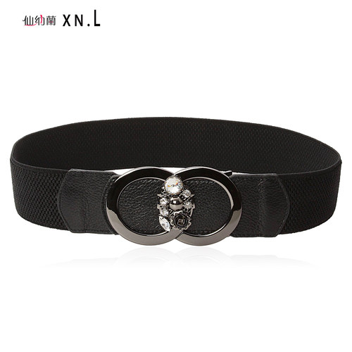 百搭腰带装饰配裙子腰封真皮皮带