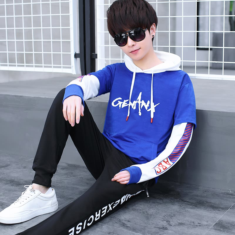 秋季長袖t恤男13大童初中學生小學生12-15歲男孩秋裝14青少年套裝在類目 男裝, T恤中 - 來自Buy2taobao.com提供專業的淘寶代購服務