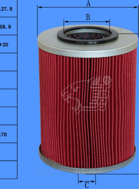 豹王TO-5553适配日野CK CW RD8 RE8 机滤15274-99386 机油滤清器