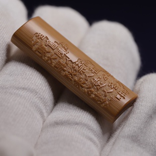 山宁竹舍 清水竹器 玉竹竹刻小坠 史迹