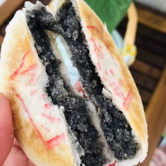 金华美食特产油酥中秋广式月饼老式月饼芝麻饼网红小时候的味道