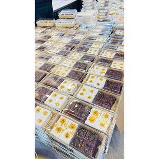 南大门传统手工米糕紫米糕桂花糕糯叽叽好吃美食点心松糕