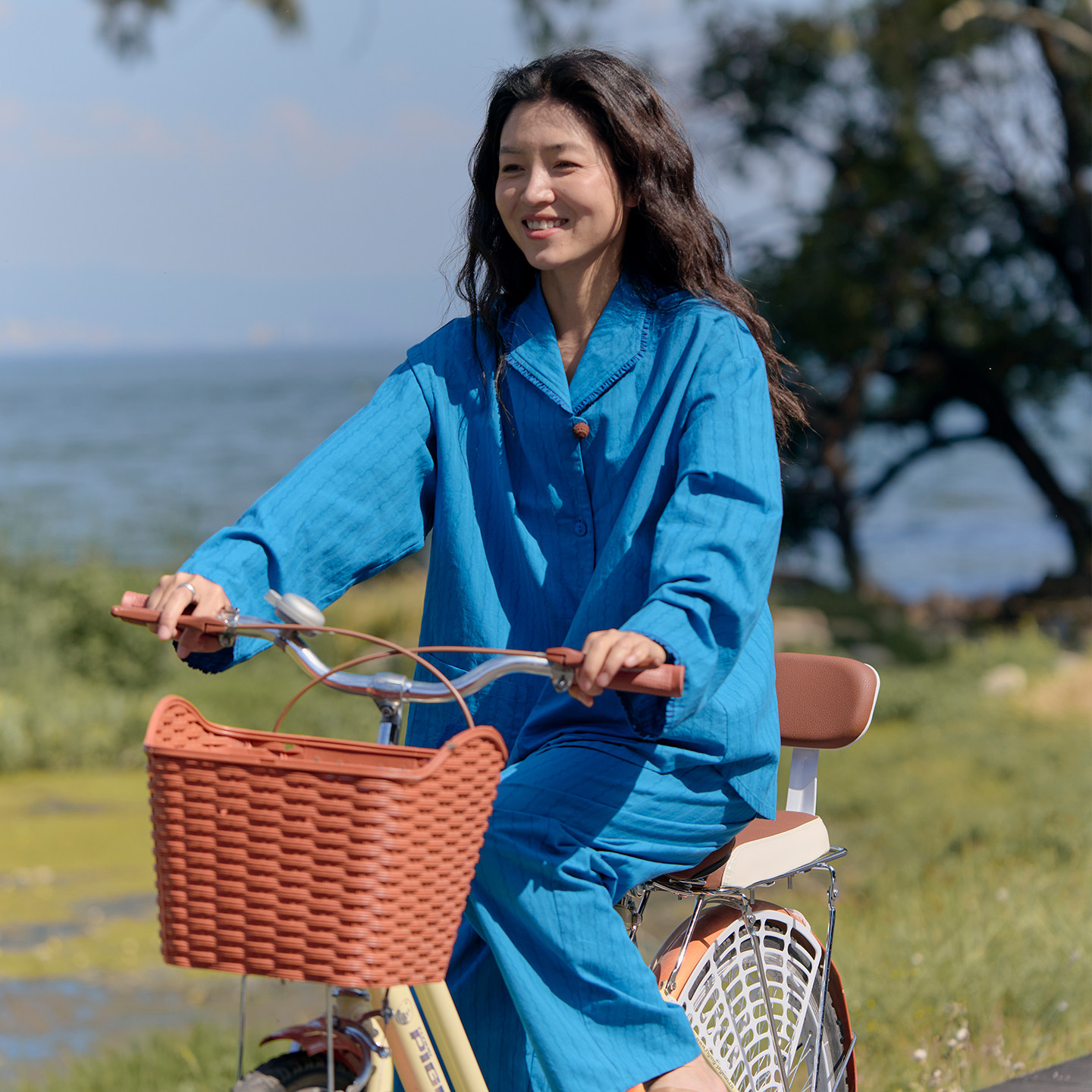 26秋冬纯棉女睡衣经典基础宽松长袖长裤全棉家居服套装朵朵可可