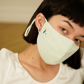 纯棉可清洗防尘防晒 四季 可用 面罩送滤片朵朵可可