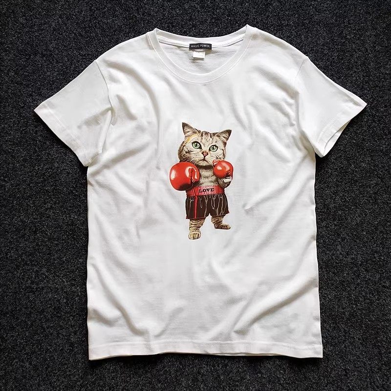 短袖短袖T恤男女同款纯棉