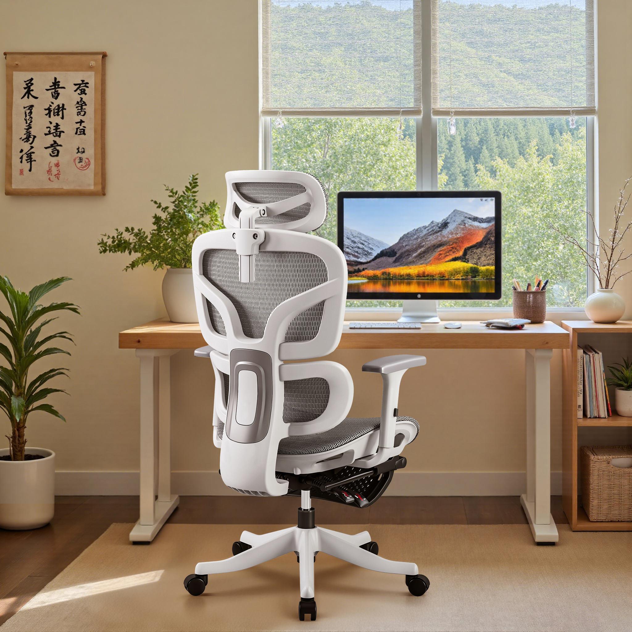 人体工学椅可躺电脑椅