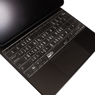 适用苹果2024款iPadPro13英寸妙控键盘膜11英寸平板无线蓝牙键盘保护贴iPadPro12.9英寸键盘保护膜防水防尘罩