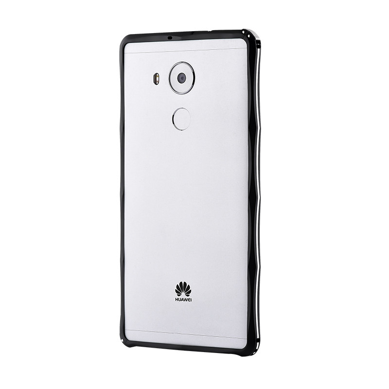 iMatch Slim Light Aluminum Metal Shockproof Bumper Case with Kickstand for Huawei Mate 8