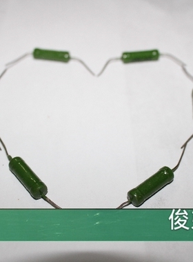 RX21线绕电阻  RX21-6W-75J 75欧 绕线电阻器 绿色 100只=24元