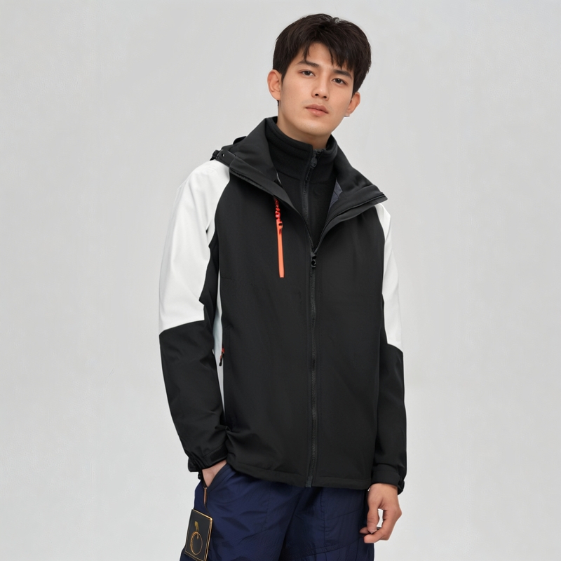 三合一冲锋衣保暖两件套潮牌定制