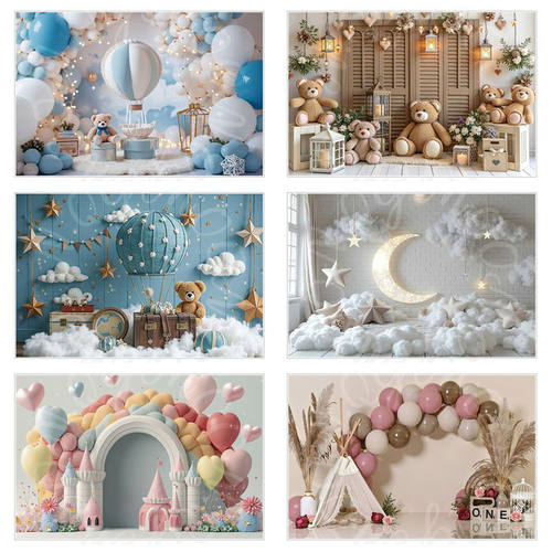 影楼儿童写真背景布可爱宝宝拍照