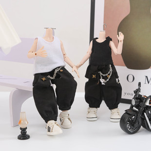 新款 大12分娃衣 阿巳3.0 6寸兵人 宽松背心 打底 内搭无袖汗衫