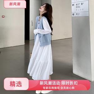 现货小个子数据好2024新款针织短裙连衣裙2C053款号720P155K218
