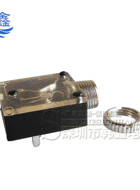 PJ324m 耳机插座 音频插座 3.5mm立体声耳机插座 出货时带螺母