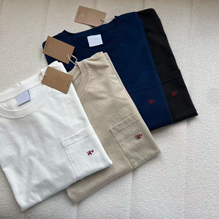 刺绣小野人纯棉百搭短袖 日系25夏新品 T恤上衣女