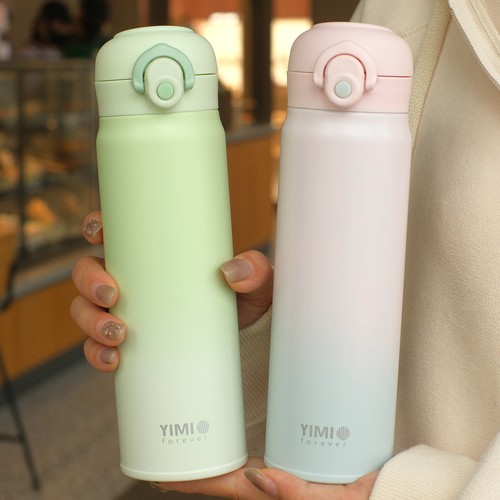 儿童保温杯便携直饮杯高颜值大容量学生男女不锈钢保温随手水杯子