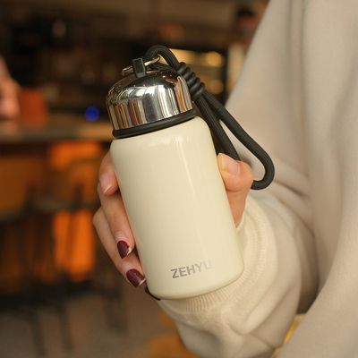 小巧便携保温杯男女生简约2025新款316不锈钢水杯学生迷你随行杯