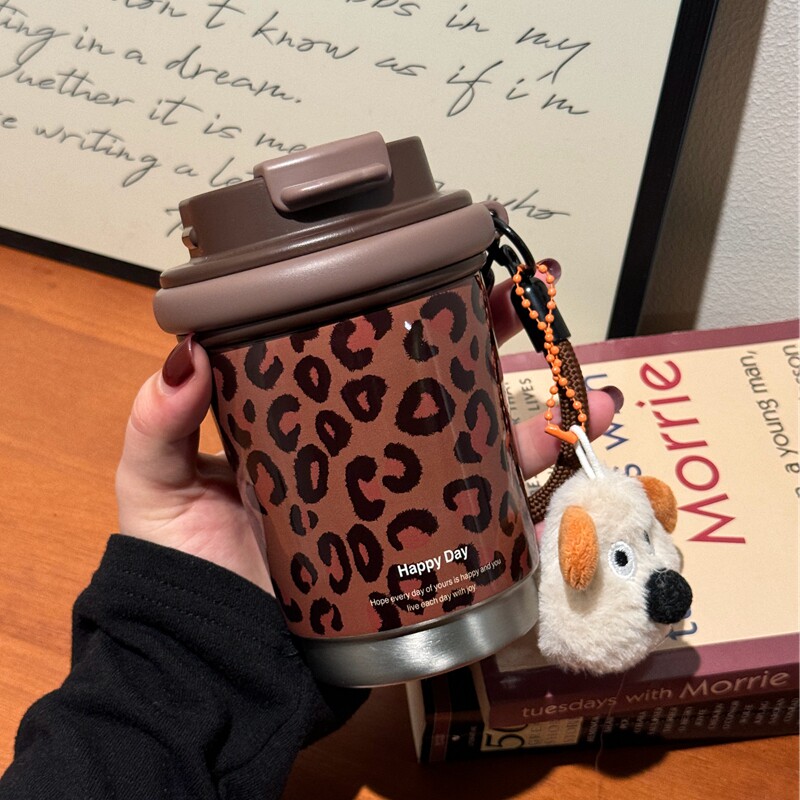 陶瓷内胆保温杯外出携带咖啡杯女生高颜值小巧便携迷你口袋杯水杯