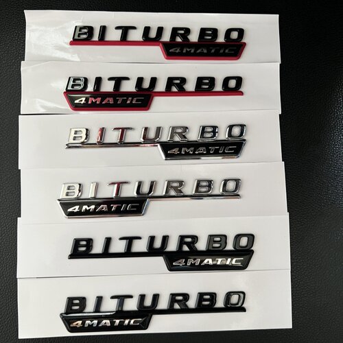 奔驰AMGTURBO4MATIC侧标贴